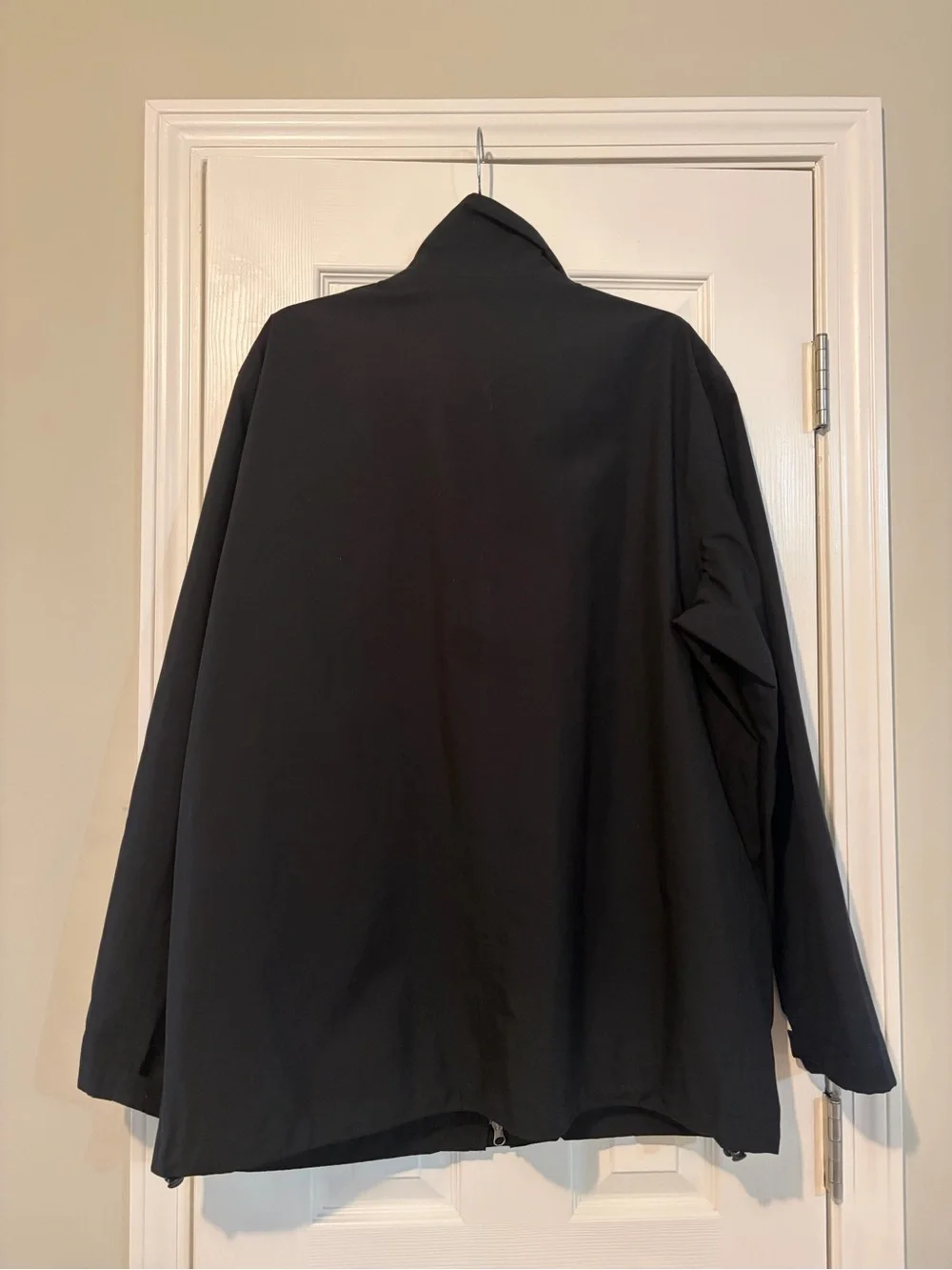 Banana Republic GoreTex Utility Field Jacket Men Black Full Zip Waterproof L - Picture 3 of 10